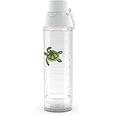 Tervis Venture Lite Tropical Animal Collection Made in USA Double Walled Insulated Tumbler Travel Cup Keeps Drinks Cold & Hot, 24oz Water Bottle, Turtle