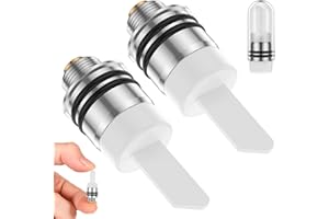 2 Pack Ceramic Heating Head, Ceramic Hot Knife Tip with 510 Thread Precision Flat Blade–High Thermal Conductivity, Portable f