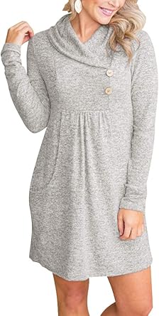 loose fitting sweater dress