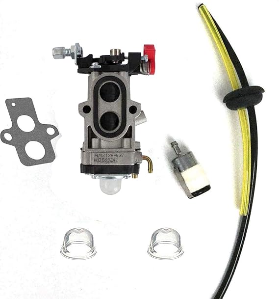 HQparts Carburetor & Primer Bulb for Redmax EBZ7500 Back