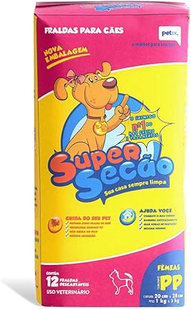 Fralda para cachorro super secão Clearance