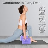 Xn8 Sports Yoga Blocks Set of 2 High-Density EVA Foam 23x15x7.6 cm view 3