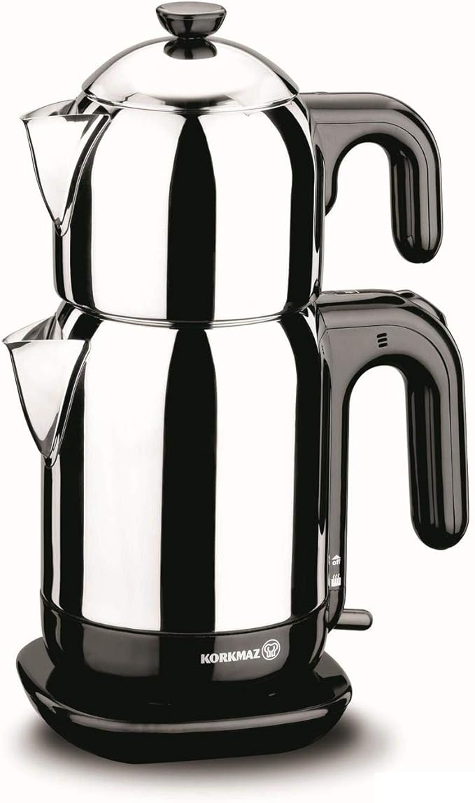 Korkmaz demtez Electrical Teapot/Noir caymatik/A369 Bouilloire à thé