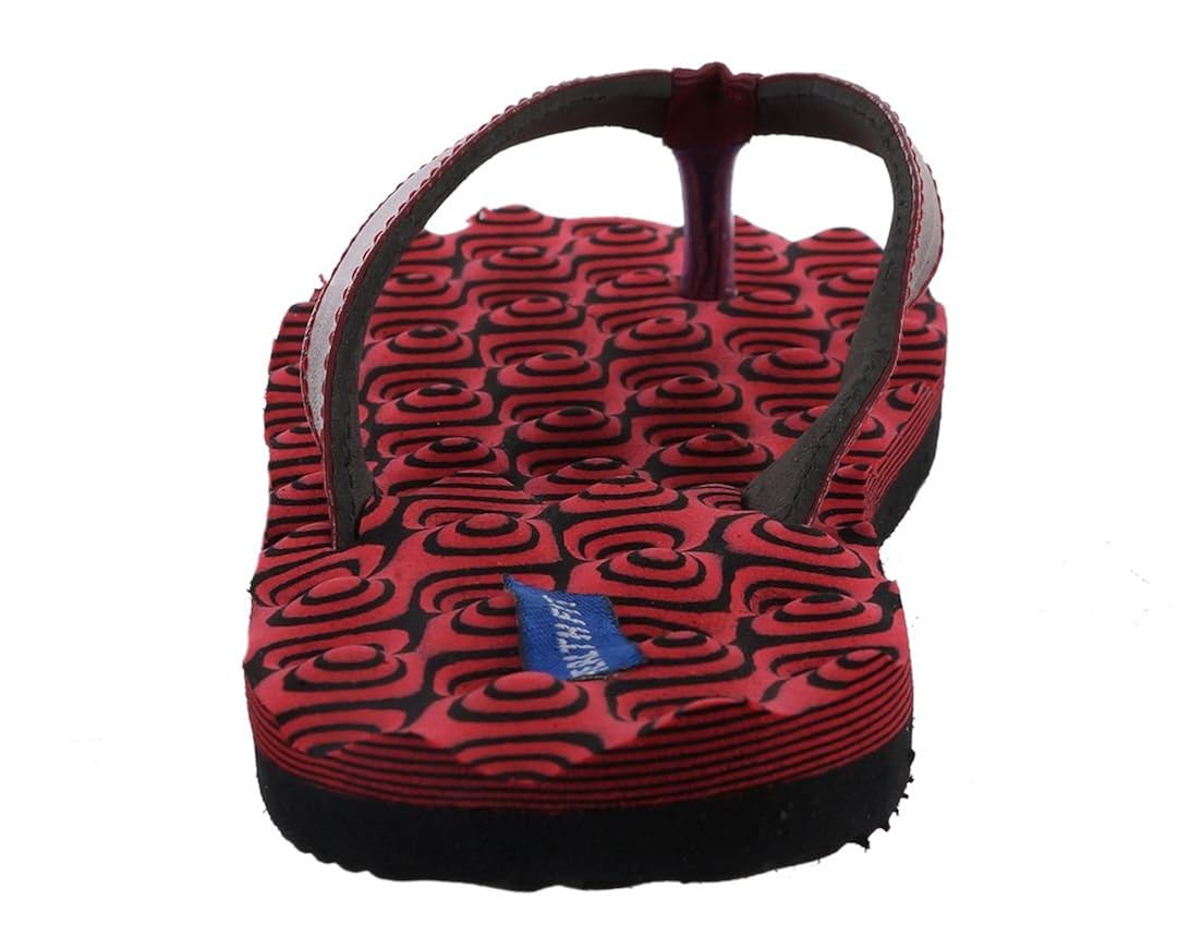 health fit women's accupressure and foot massage flipflops