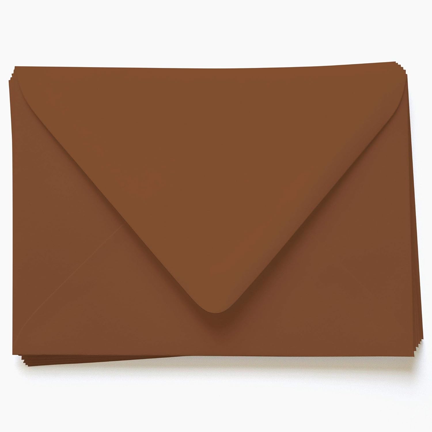 Sepia Brown Envelopes A9 Gmund Colors Matt 5 3/4 x 8 3/4