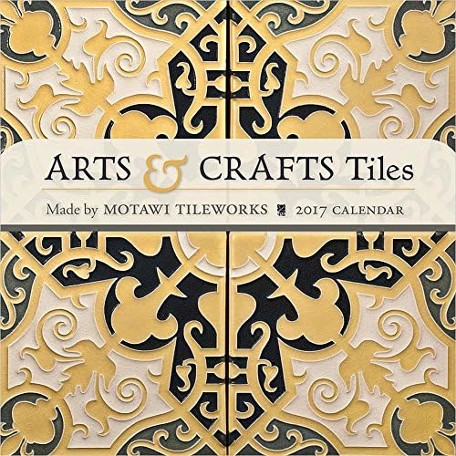 2017 Arts &amp; Crafts Tiles Mini Wall Calendar
