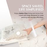GENIE SPACE Vacuum Storage Bags 110x90cm Airtight 2 Pack for Clothes view 5