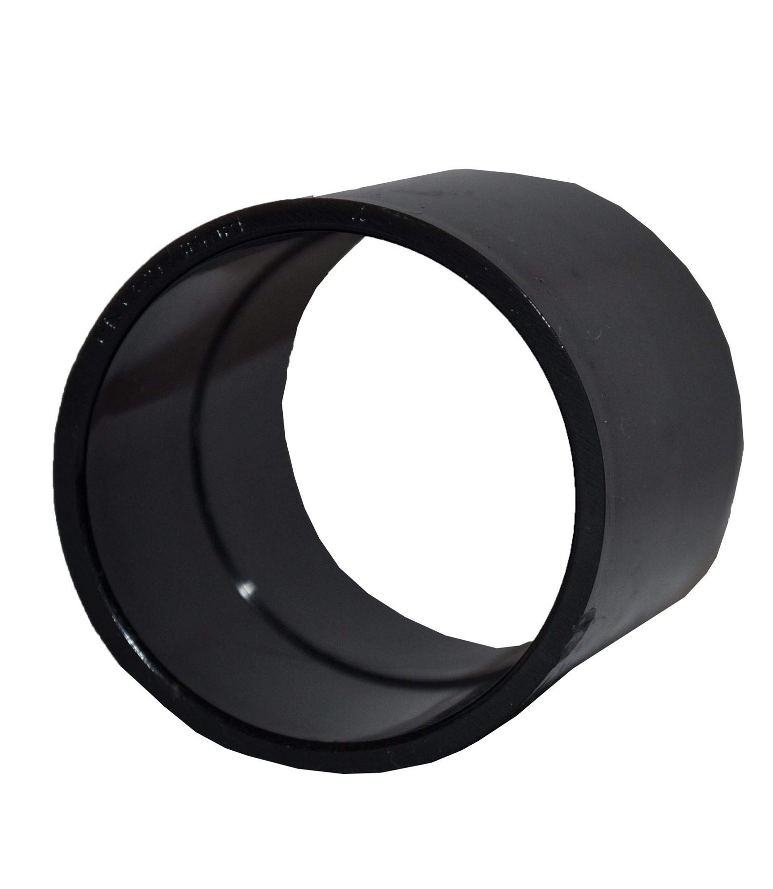 Solvent Black 40mm (43mm) Waste Pipe Coupling - Black