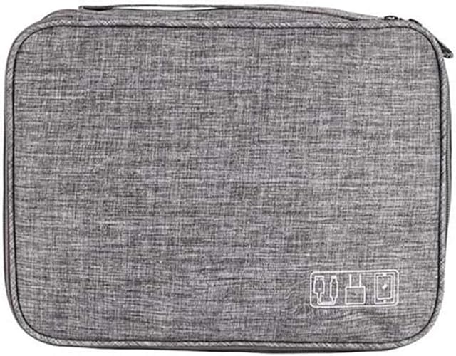 Amazon トラベルポーチ メンズ レディース おしゃれ 収納 ガジェットポーチ ガジェットケース 小物入れ グレー Free ノーブランド品 スニーカー