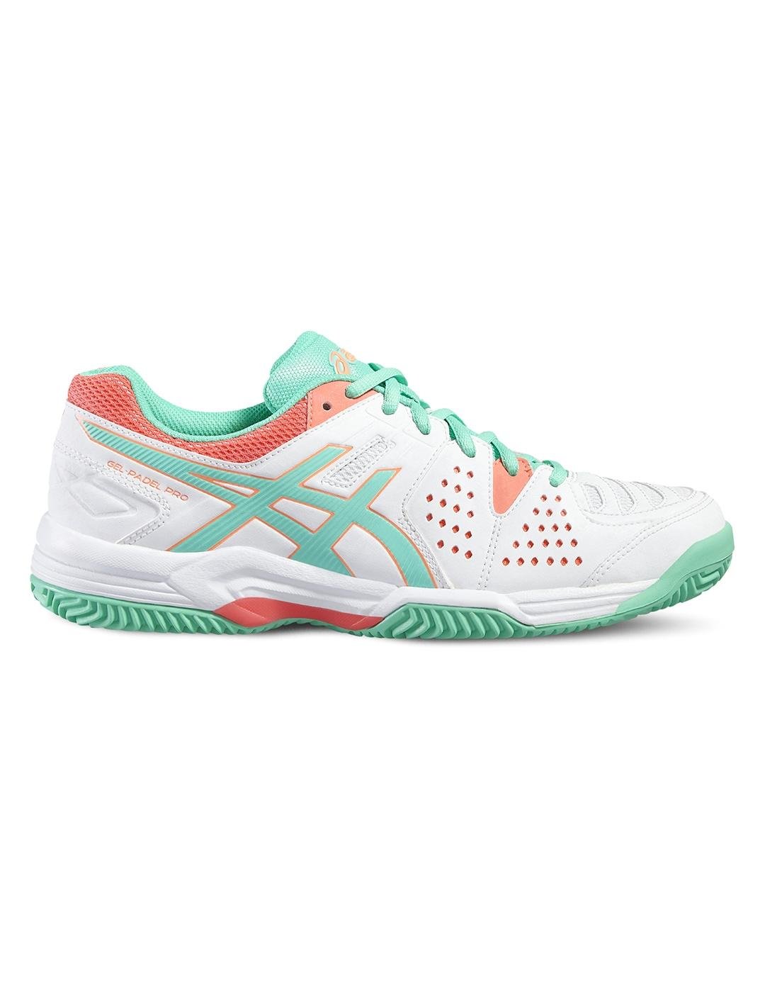 asics gel padel pro 3 sg mujer Amarillo