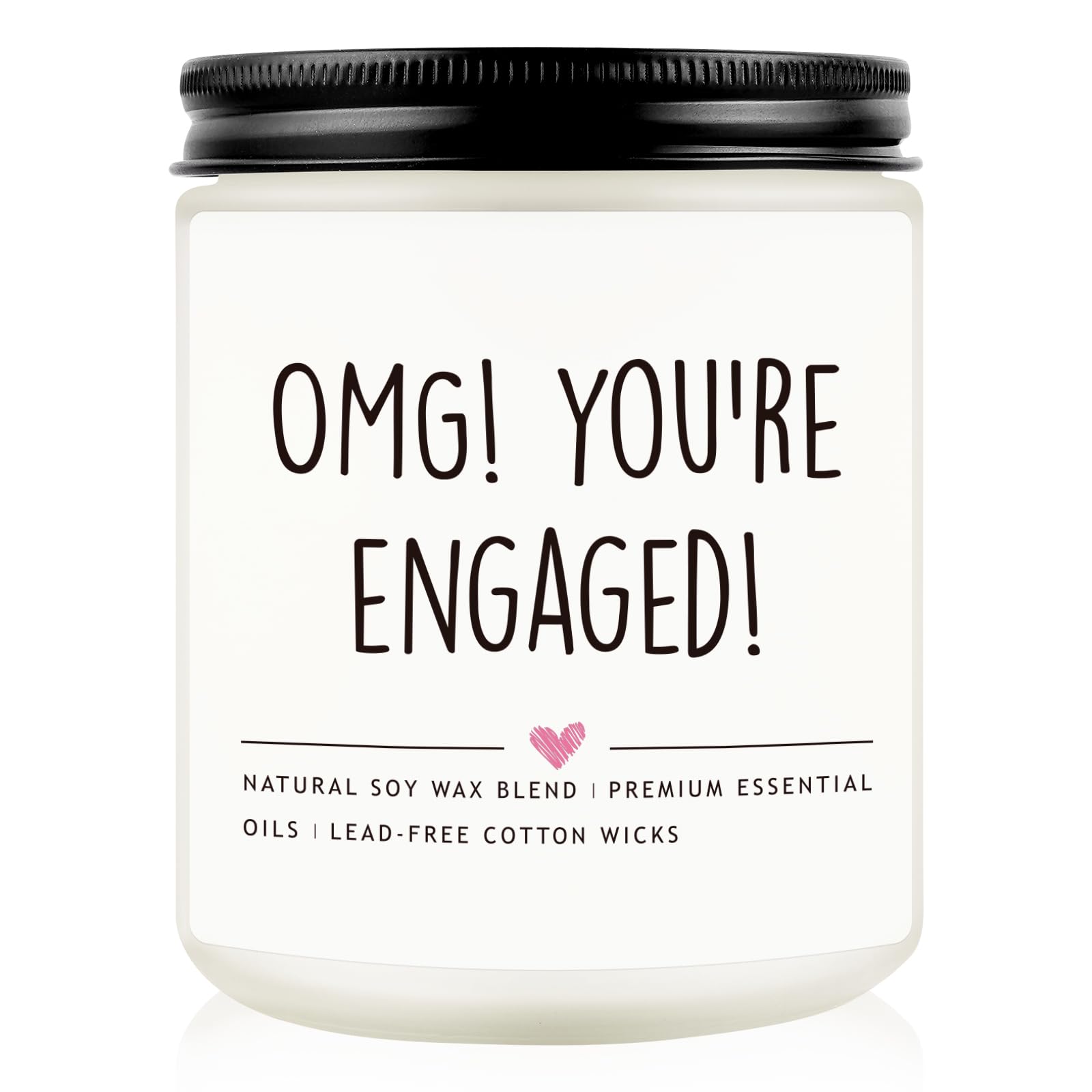 Engagement Gifts, Engagement Gifts for Couples, Engagement Presents for Newly Engaged Couples Fiancee Fiance, Lavender Scented Candles Soy