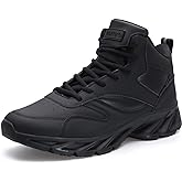 Joomra Men's Stylish Sneakers High Top Athletic-Inspired Shoes