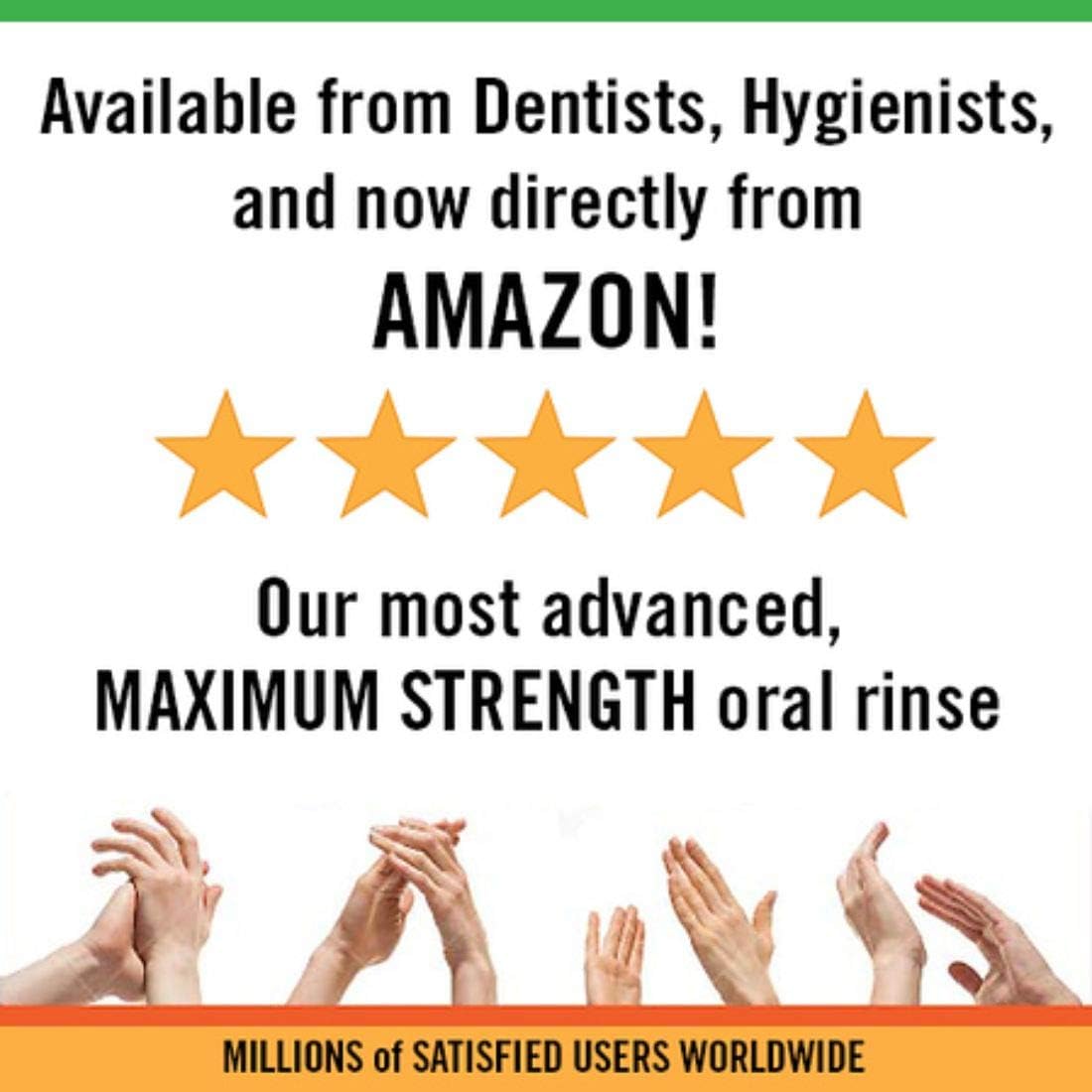 TheraBreath Plus Maximum-Strength Oral Rinse, 16 Ounce Bottle (Pack of 2): Beauty