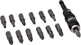 DEWALT Pivot Bit Holder Set 14-Piece DWPVTC14 Beige Phillips Hex Shank view 3