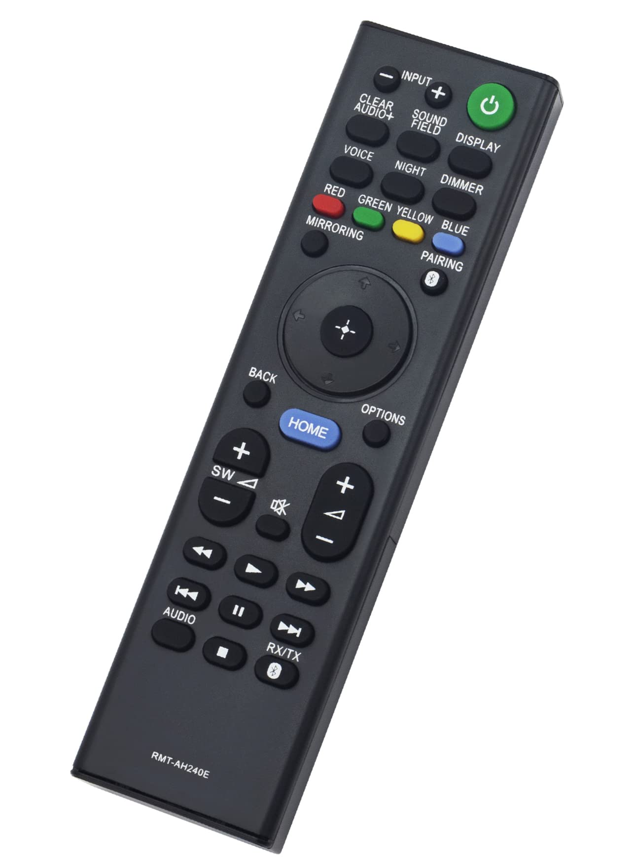 VINABTY Replacement Remote Control Fit for Sony Home Theatre System Soundbar HT-XT2 HT-CT790 HT-NT5 SA-NT5 SA-WNT5 SA-WCT790 SA-CT790 Remote RMT-AH240E