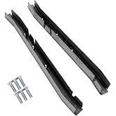 ECOTRIC Center Skid Plate Compatible with 1997-2002 Jeep Wrangler TJ | Frame Rust Repair; 1 Pair of Rear Trail Arm Skid Plates