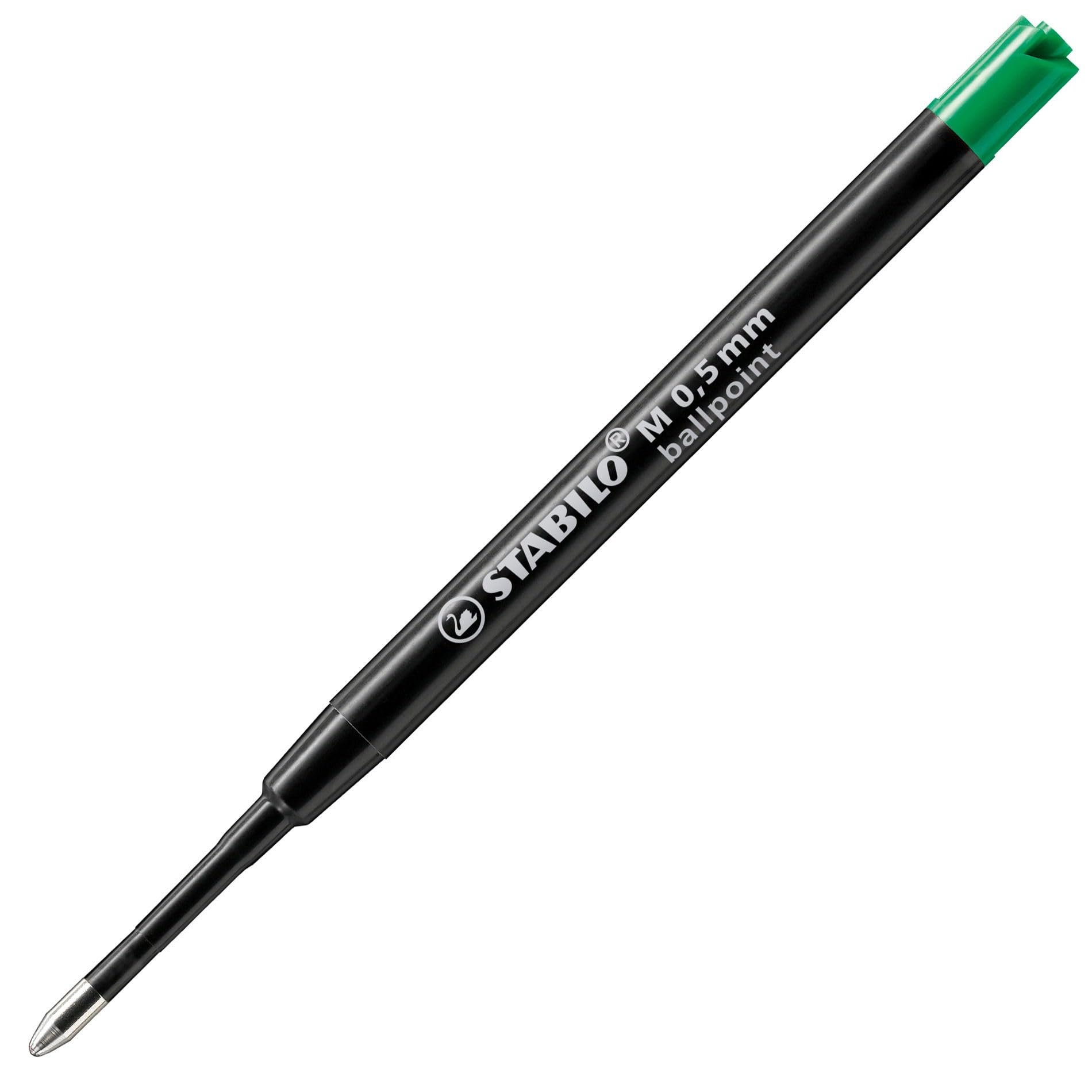 Ballpoint Pen - STABILO Ballpoint Refills - Pack of 1 - Green