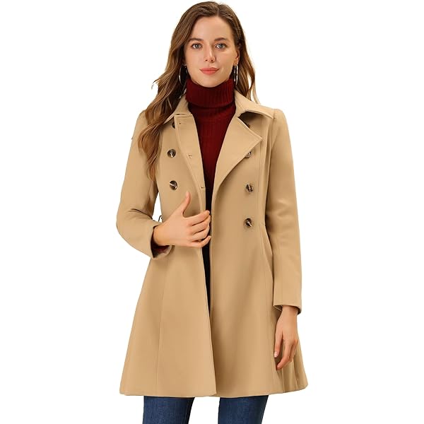 Ameri　BELT FLARE LONG COAT AMERI BELT FLARE LONG COAT