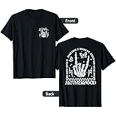 Motherhood Some Days I Rock It - Front and Back T-Shirt