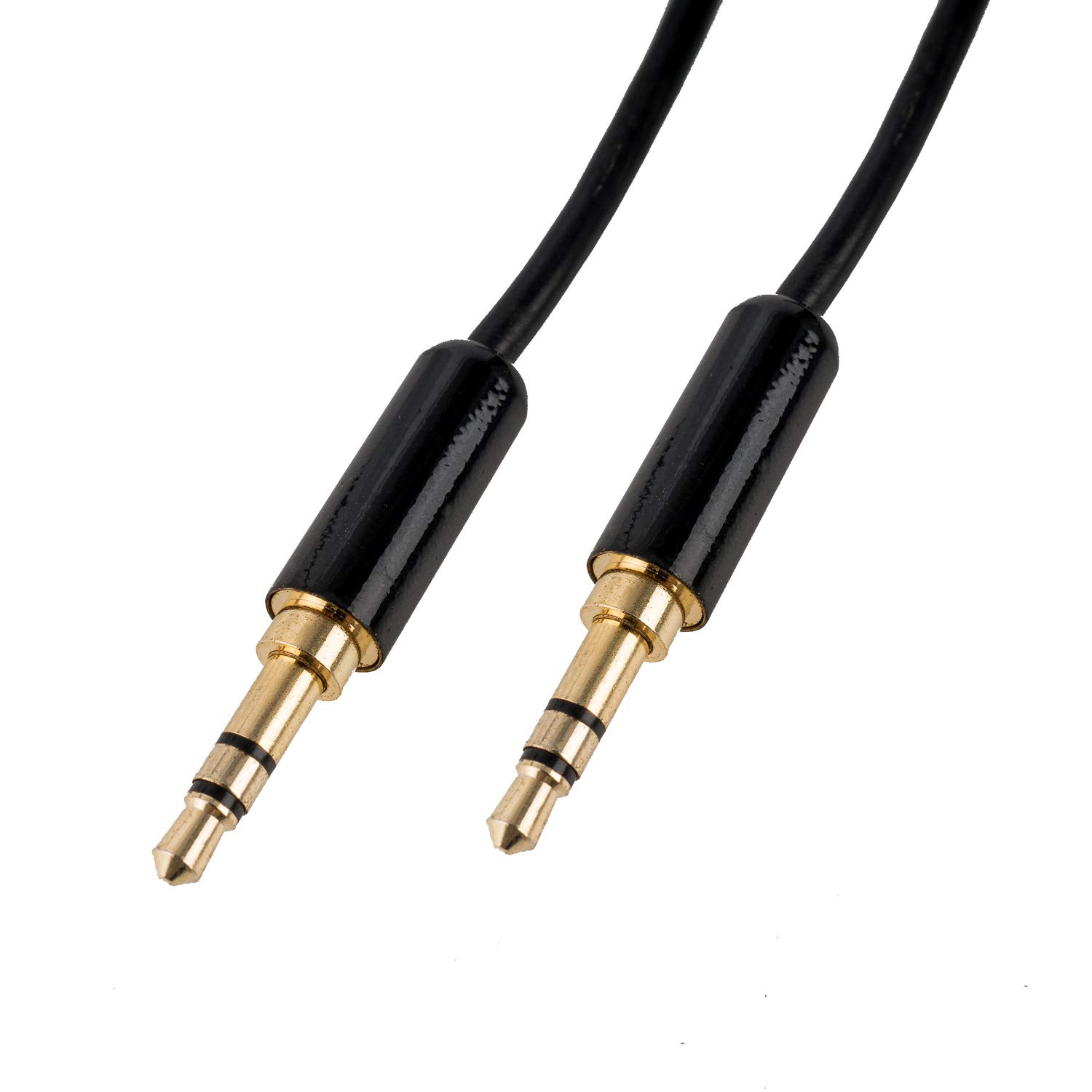 CASCHA Aux Cable 3.5mm Audio Cable - 3m jack cable for headphones, smartphones, MP3 player, car radio, stereo - black