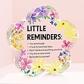 Inspirational Gifts for Women, Flower Shape Acrylic Sign, Motivational Desk Decorations, Positive Gifts for Friends, Coworkers, Encouragement Gifts for Men, Women