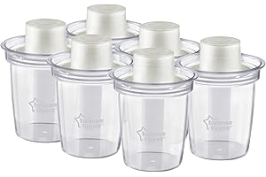 Tommee Tippee Closer to Nature Baby Bottle Formula Dispensers – 6 Count