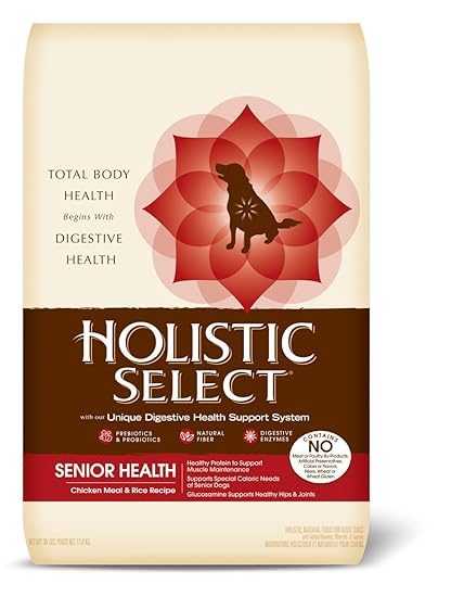 Amazoncom Holistic Select Natural Dry Senior Dog Food