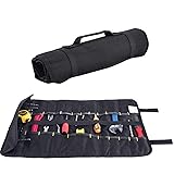 20 Pocket Tool Roll Up Storage Bag, Screwdriver