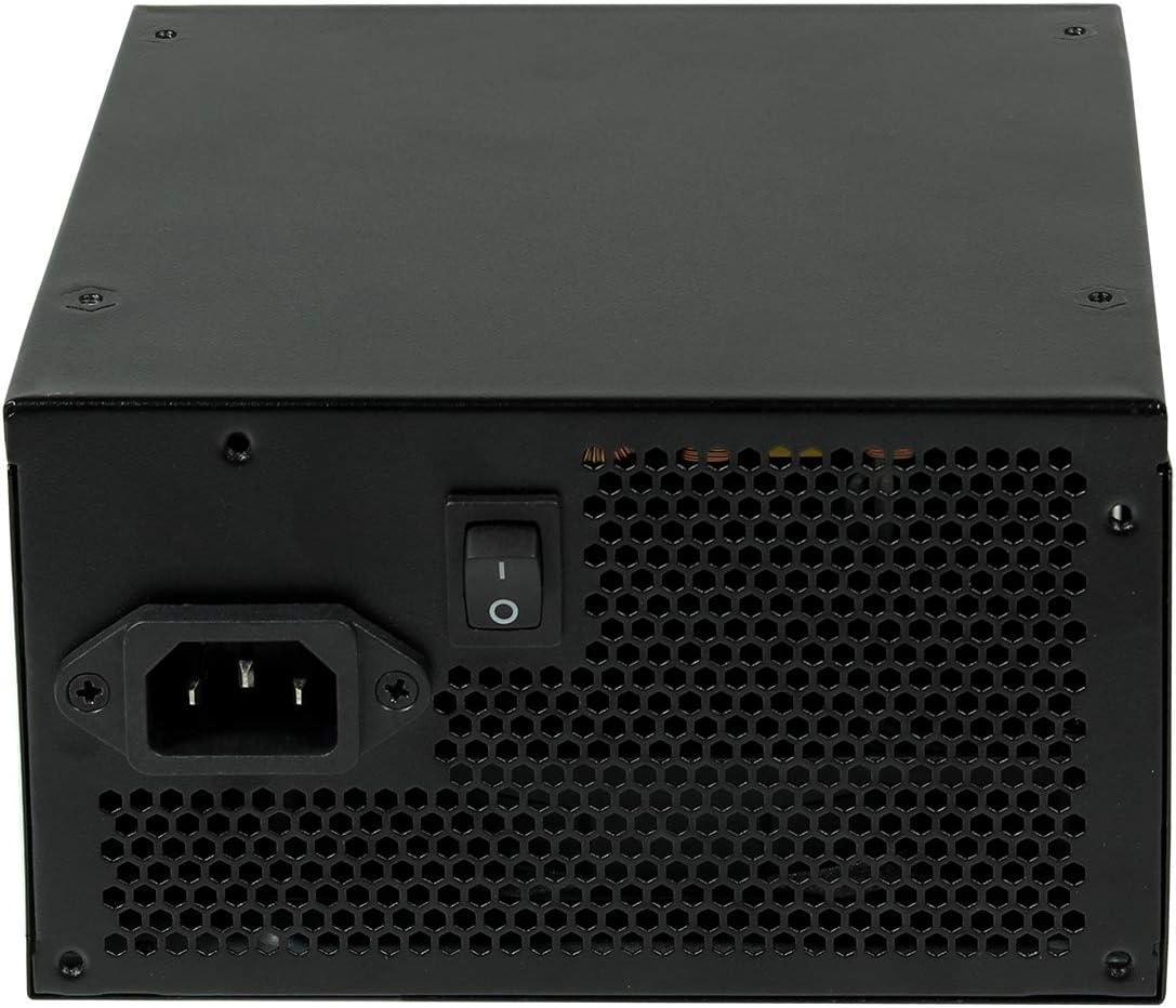 JUSTOP Fortitude 80 Plus 700W Power Supply Unit, ATX PSU, 120MM Quiet Fan, Active PFC Protection, 7x SATA, 4x 6+2 Pin PCI-E - Image 5