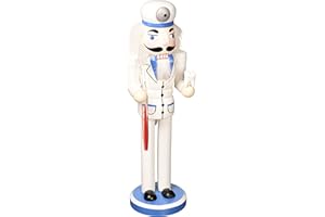 Santa's Workshop Dentist Nutcracker, 14" Tall, Blue/White