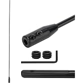 YY-LC Flexible Drill Bit Extension,53 in.Long Flex Drill Bit Holder Extension,Compatible with 1/4" Hex and 3-Flat Shank with Hex Key and Spare Screws