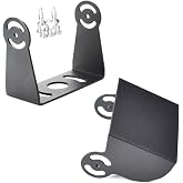 ThtRht RV Backup Camera Mounting Bracket Truck Rear View Monitor Stand Mount Holder Adapter Kit for Trailer Bus Van Pickup Recreational Vehicle 5th Wheel Camper ( Bottom + Top Rack Protector )