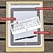 Loghot Set of 3 Creative Stainless Steel Draft Drawing Sketch Stencil Paper Kit for iPad UI Design Template (Stencil Kit + Sketch Pad + Pencil)