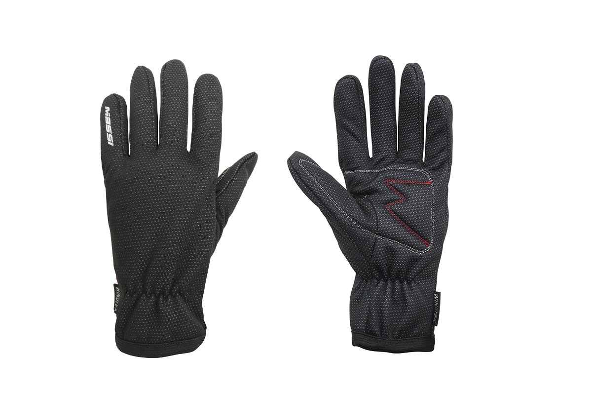 Massi 49275 Gloves, Black, L