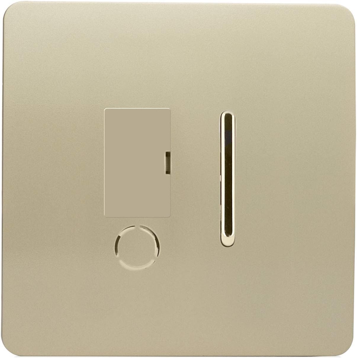 Trendi Switch ART-FSGO Trendi Artistic Modern Glossy Tactile Fused Spur Switch - Gold Champagne