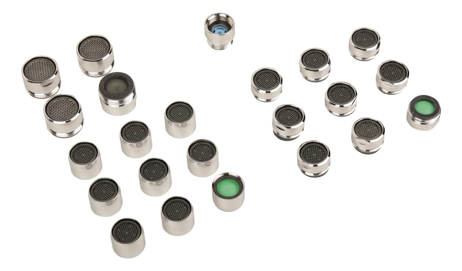 Sanitop-Wingenroth 19545 4 Mixing nozzles Assortment Box, 23 Pieces, Sortimentsbox