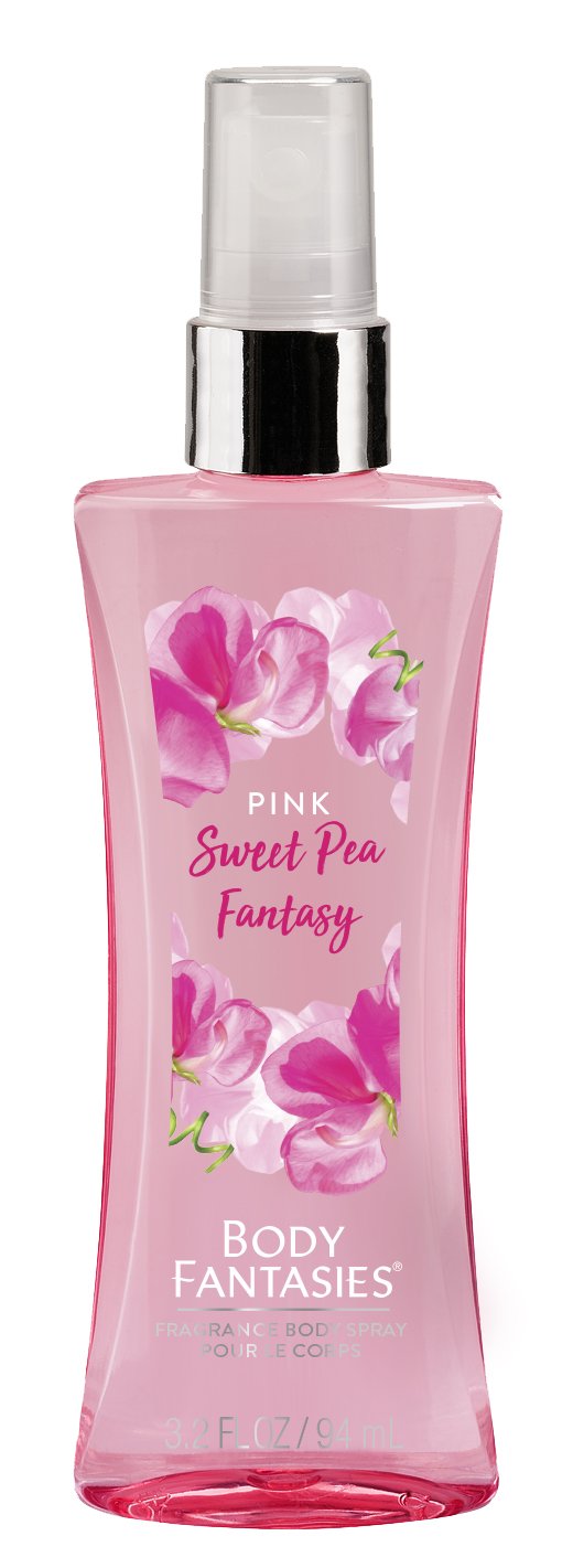 Body Fantasies Sweet Pea Body Spray, 94 ml, fruity