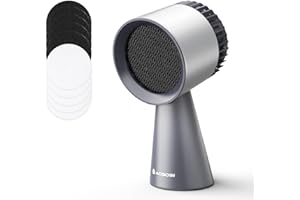 AAOBOSI Portable Range Hood,Desktop Range Hood with Larger Caliber,3 Speed Kitchen Exhaust Fan, Low Noise,Oil Collection Cup,10xAir&Oil Filters,Portable Kitchen Hood for Indoor&Outdoor,RV