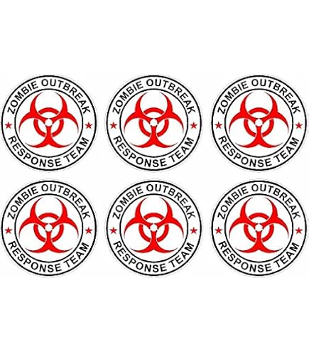 thumbnail image 2 of Zombie Outbreak Response Team Funny Zombie Apocalypse Digital Art By... 2 of 13