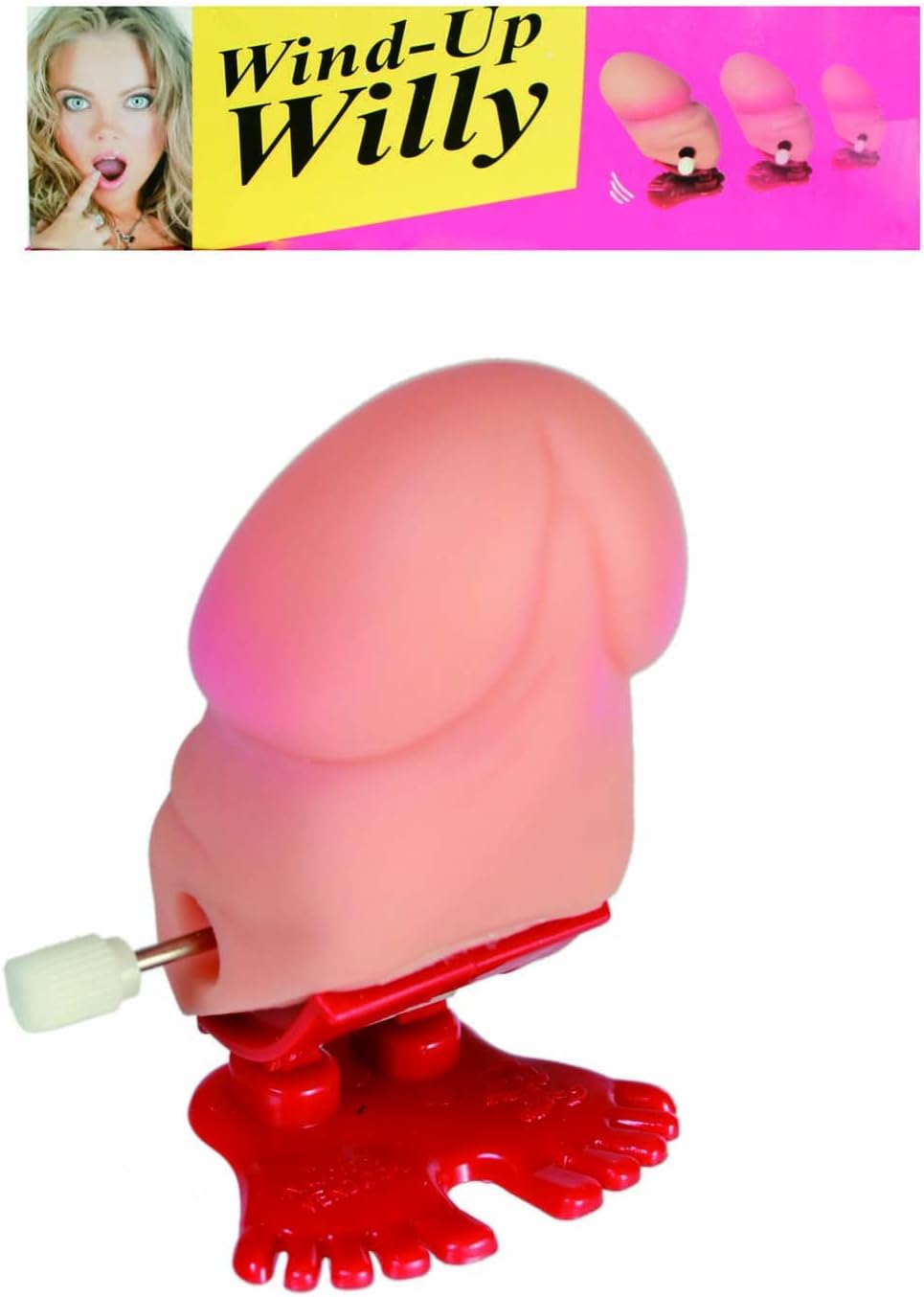 Buy Direct From Us Must have present gift. Wind Up Jumping Willy. Perfect cheeky fun