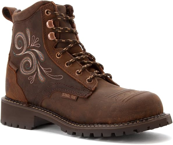 justin gypsy steel toe boots womens