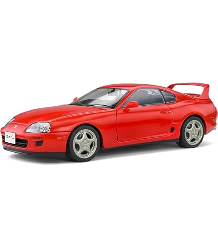 Amazon.com: Solido 1:43 Scale Diecast Supra Mk.4 Red 2001 Model