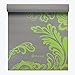 Gaiam Print Yoga Mat, Non Slip Exercise & Fitness Mat for All Types of Yoga, Pilates & Floor Exercises, Citron Wave, 3/4mm