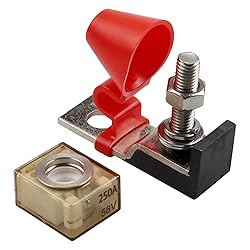 JIAKUPA 250A 58V 5/16"(M8) Single Stud Terminal