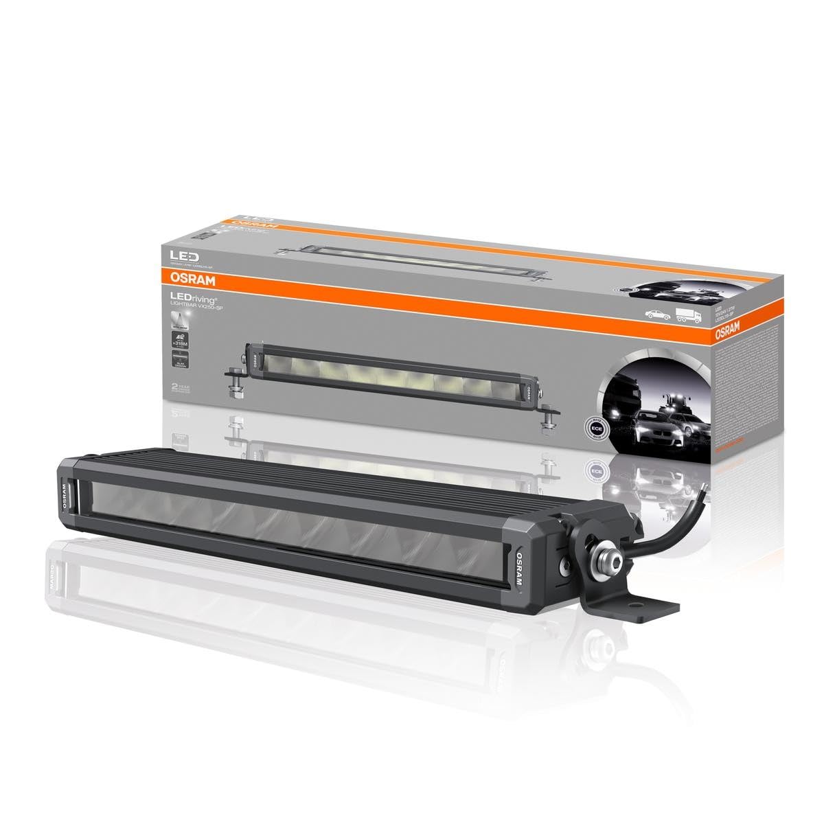 Osram LEDriving LIGHTBAR VX250-SP, LED Zusatzscheinwerfer für Fernlicht, Spot, 1500 Lumen, Lichtstrahl bis zu 318 m, LED Arbeitsscheinwerfer, ECE Zulassung