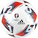 adidas Performance Euro 16 Top Replique Soccer Ball, White/Bright Blue/Solar Red/Silver Metallic, Size 5