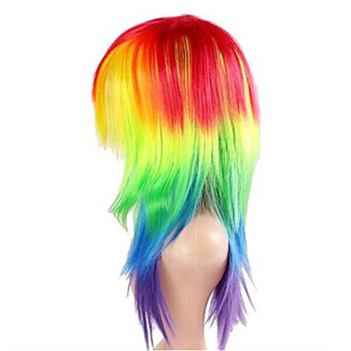 Amazon Com Women S Cosplay Pony Rainbow Dash Multi Color Heat