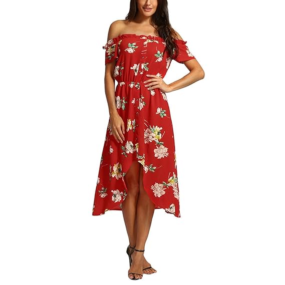 Wakala Robe Longue Femme Ete Boheme Chic élégante Robes De
