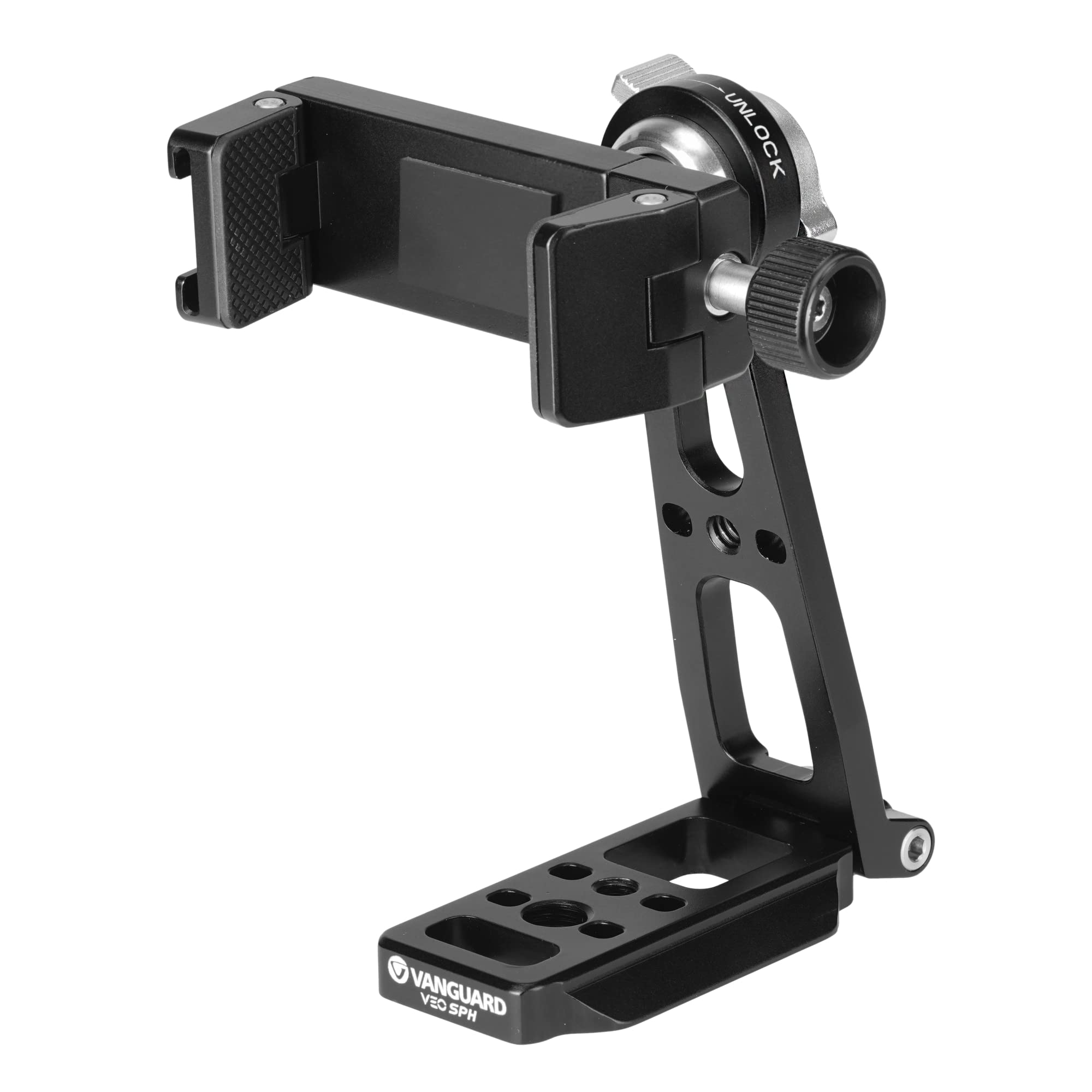 VANGUARD VEO SPH UNIVERSAL TRIPOD/MONOPOD ALUMINIUM SMARTPHONE HOLDER — image 1