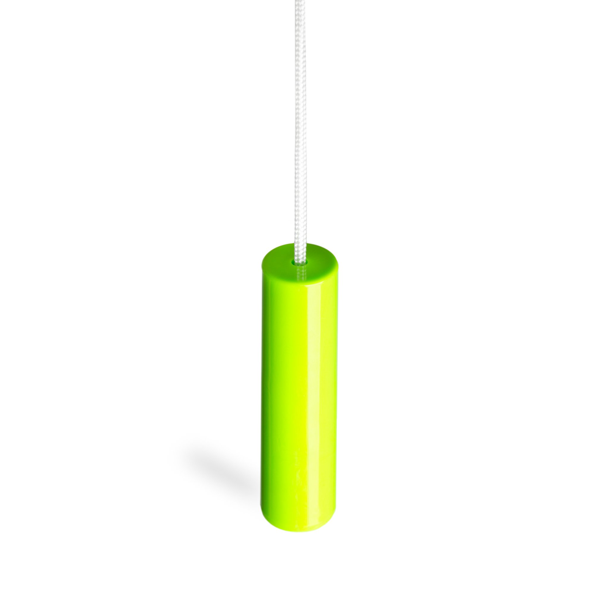 Sleeklight™ Ceiling Switch Pull Cord String Complete with Ergonomic Handle. Bright and Fun. (Lime Green)